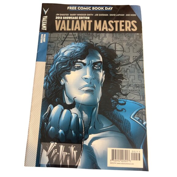 Valiant Masters 2013 Free Comic Book Day Showcase Edition Shooter Windsor-Smith - Picture 1 of 4